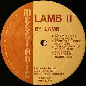 Lamb - Lamb II 1974 - Quarantunes