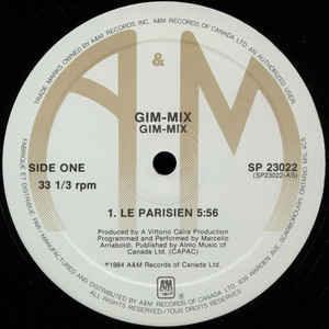 Gim-Mix - Le Parisien 1984 - Quarantunes