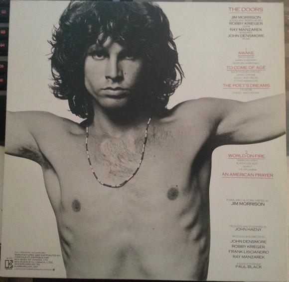Jim Morrison Music By The Doors - An American Prayer - Quarantunes