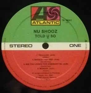 Nu Shooz - Told U So 1988 (sealed) - Quarantunes