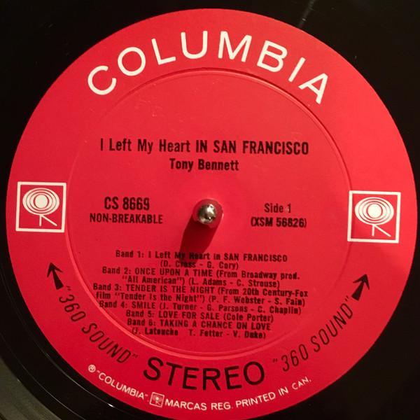Tony Bennett - I Left My Heart In San Francisco - Quarantunes