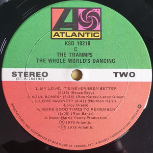 The Trammps - The Whole World's Dancing 1979 - Quarantunes