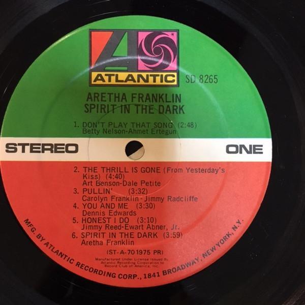 Aretha Franklin - Spirit In The Dark 1970 - Quarantunes