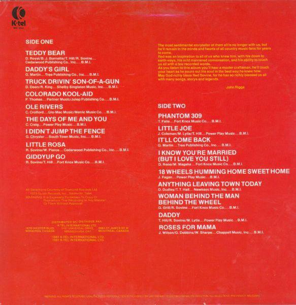 Red Sovine - The Late Great Red Sovine 1981 - Quarantunes