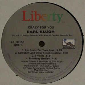 Earl Klugh - Crazy For You 1981 - Quarantunes