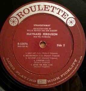 Maynard Ferguson - "Straightaway" Jazz Themes 1961 - Quarantunes