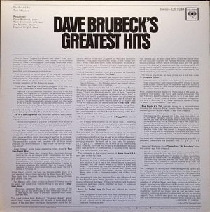 Dave Brubeck - Dave Brubeck's Greatest Hits - Quarantunes