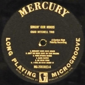 The Chad Mitchell Trio - Singin' Our Mind 1963 - Quarantunes