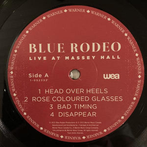 Blue Rodeo - Live At Massey Hall (2 x LP) 2015 - Quarantunes