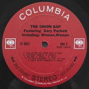 The Union Gap Featuring Gary Puckett* - Woman, Woman 1968 - Quarantunes