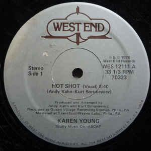 Karen Young - Hot Shot 1978 - Quarantunes