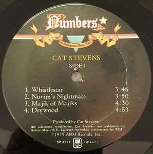 Cat Stevens - Numbers 1975 - Quarantunes