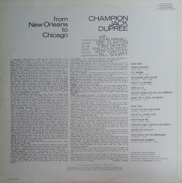 Champion Jack Dupree - From New Orleans To Chicago 1970 - Quarantunes