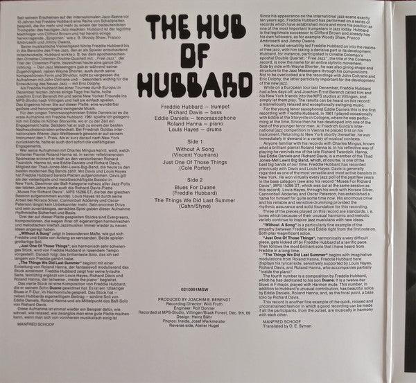 Freddie Hubbard - The Hub Of Hubbard (German press) 2016 - Quarantunes