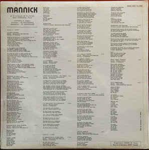 Mannick - Chante Pour Les Enfants - Quarantunes