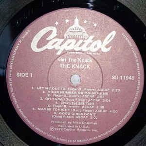 The Knack - Get The Knack 1979 - Quarantunes