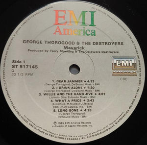 George Thorogood And The Destroyers - Maverick 1985 - Quarantunes