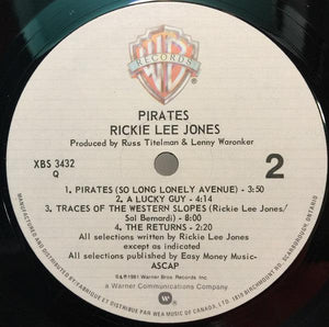 Rickie Lee Jones - Pirates 1981 - Quarantunes