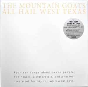 Various - I Only Listen To The Mountain Goats: All Hail West Texas (2 x LP, pink/blue) 2018 - Quarantunes