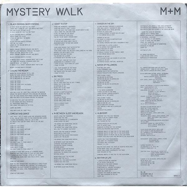 Martha And The Muffins - Mystery Walk 1984 - Quarantunes
