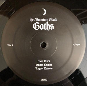 The Mountain Goats - Goths (2 x 45 rpm lp) 2017 - Quarantunes