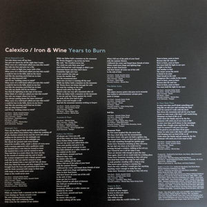 Calexico & Iron & Wine - Years To Burn (Ltd, Lime) 2019 - Quarantunes