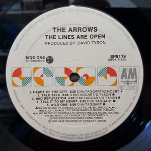 The Arrows - The Lines Are Open 1985 - Quarantunes