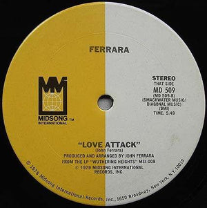 Ferrara - Shake It Baby Love / Love Attack - Quarantunes