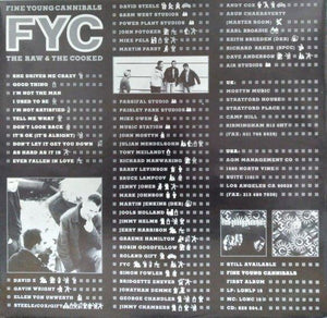 Fine Young Cannibals - The Raw & The Cooked 1988 - Quarantunes