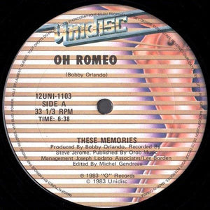 Oh Romeo - These Memories - 1983 - Quarantunes