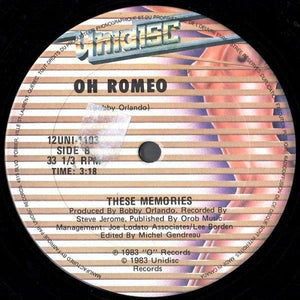 Oh Romeo - These Memories - 1983 - Quarantunes