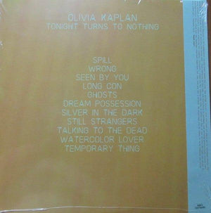 Olivia Kaplan - Tonight Turns To Nothing (Yellow/Mustard) 2021 - Quarantunes