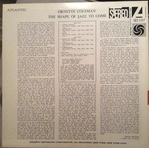 Ornette Coleman - The Shape Of Jazz To Come - Quarantunes