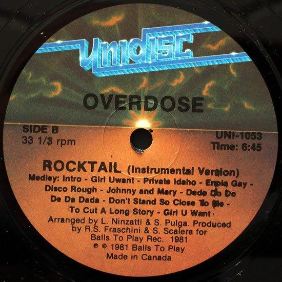 Overdose - Rocktail - 1981 - Quarantunes