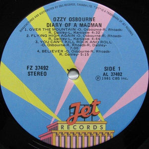 Ozzy Osbourne - Diary Of A Madman - Quarantunes