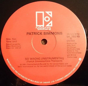 Patrick Simmons - So Wrong - 1983 - Quarantunes