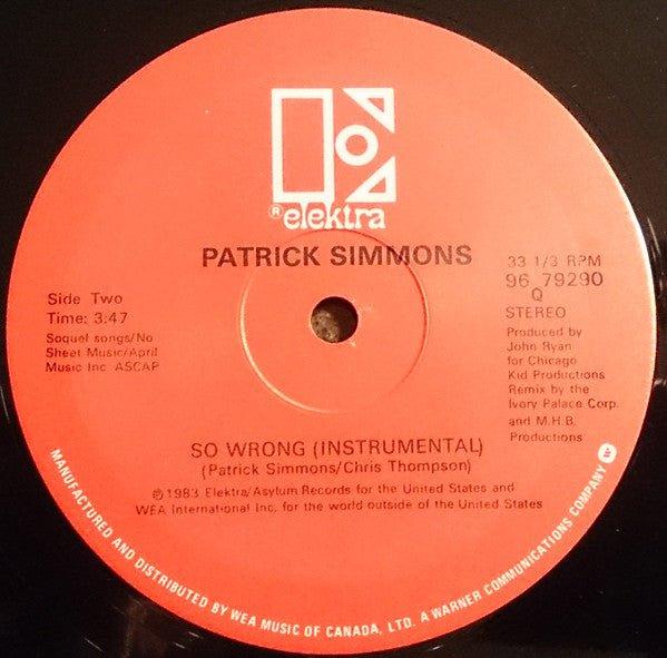 Patrick Simmons - So Wrong - 1983 - Quarantunes