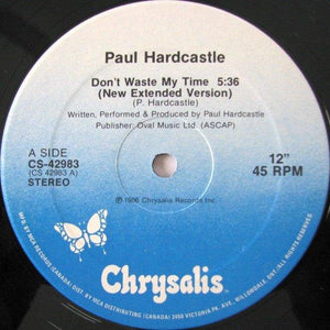 Paul Hardcastle - Don't Waste My Time - Quarantunes