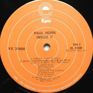 Paul Horn - Inside II - Quarantunes