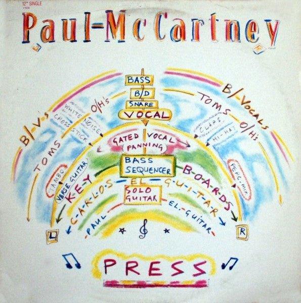Paul McCartney - Press (12") 1986 - Quarantunes