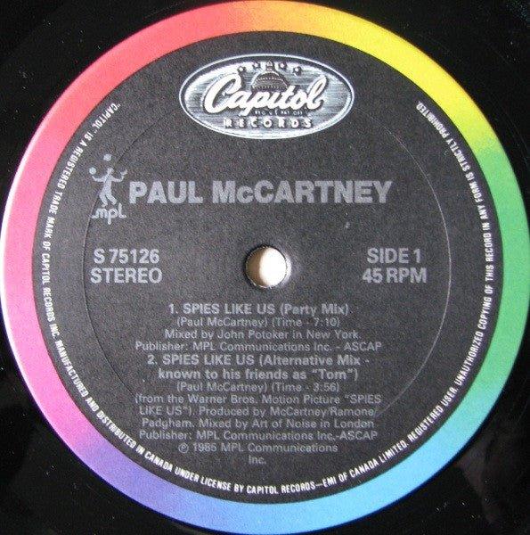 Paul McCartney - Spies Like Us (12") 1985 - Quarantunes