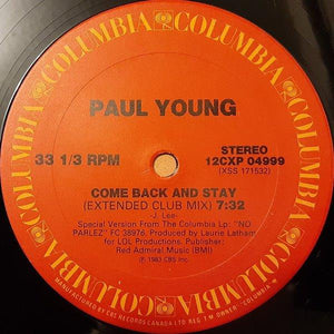 Paul Young - Love Of The Common People / Come Back And Stay - Quarantunes