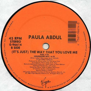 Paula Abdul - (It's Just) The Way That You Love Me - Quarantunes