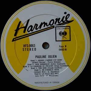 Pauline Julien - Pauline Julien 1967 - Quarantunes