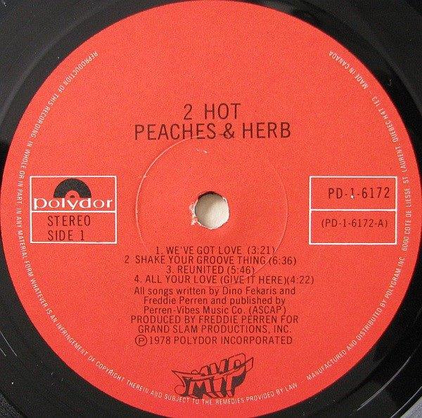Peaches & Herb - 2 Hot! - Quarantunes