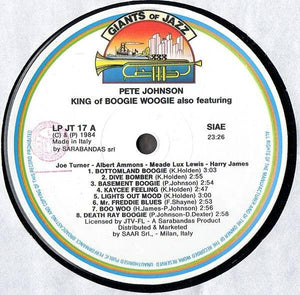 Pete Johnson - King Of Boogie Woogie 1984 - Quarantunes