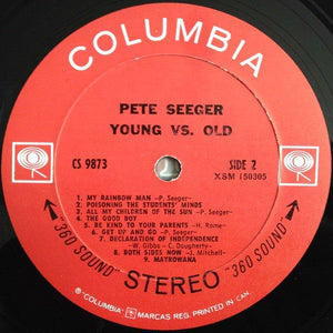 Pete Seeger - Young Vs. Old - 1969 - Quarantunes