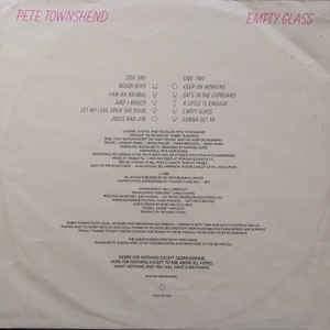 Pete Townshend - Empty Glass 1980 - Quarantunes