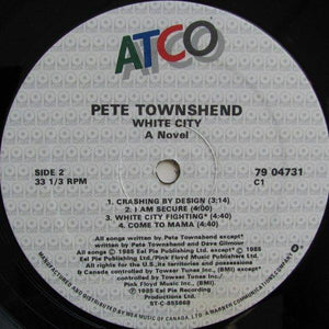 Pete Townshend - White City (A Novel) - Quarantunes