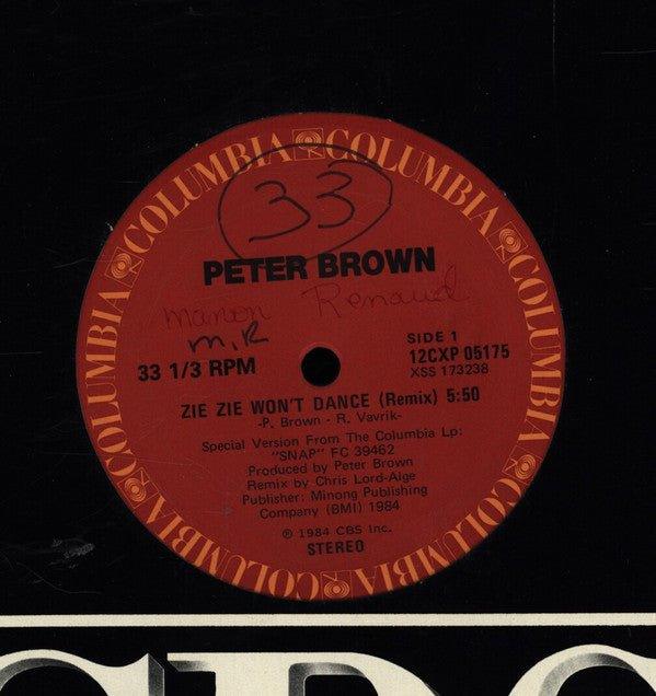 Peter Brown - Zie Zie Won't Dance - Quarantunes